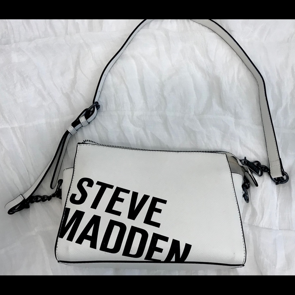 White Steve Madden Purse Crossbody